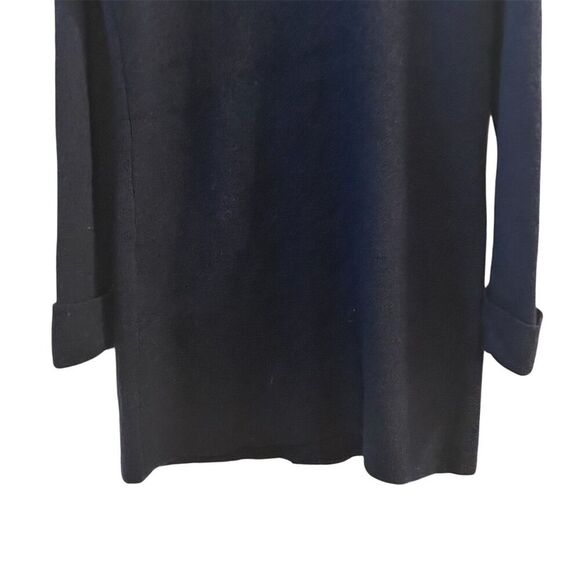 Adrienne Vittadini Women's Blue Long Jacket Lion Buttons Size L - Picture 11 of 14